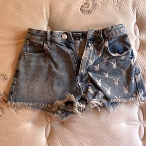 Pacsun playboy jeans shorts